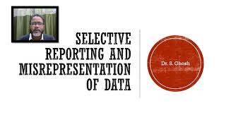 Selective Reporting and Misrepresentation of Data [upl. by Ttennaej480]