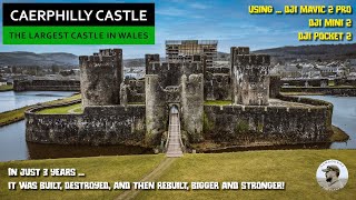 Caerphilly Castle  The Largest in Wales 2nd in Britain [upl. by Reider]