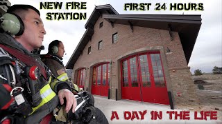 First 24 Hours in a New Fire Station  A Day in the Life [upl. by Normand]