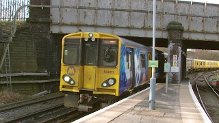 Half an Hour at 216  Birkenhead North Station 1022017  Class 507 508 terminus [upl. by Leirraj]