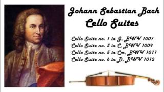 Johann Sebastian Bach  Cello suites in 432 Hz great for reading or studying [upl. by Knobloch]